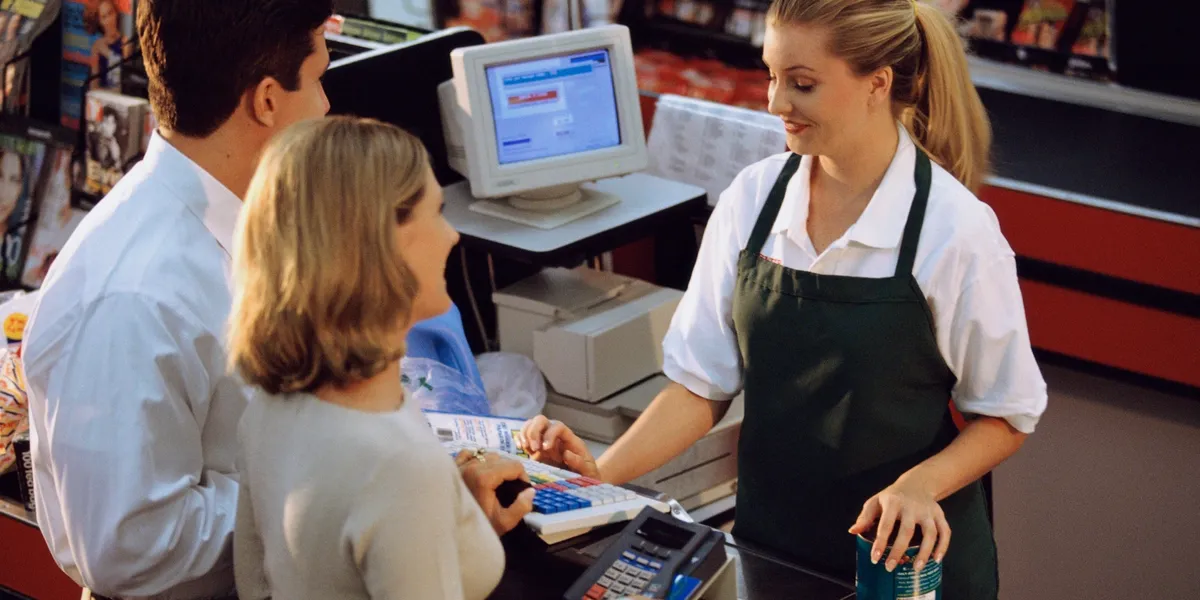 grocery stores processing of payments